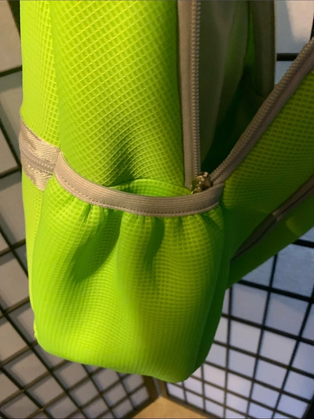 Hap Tim Neon Green Sling Backpack – Compact Everyday Crossbody